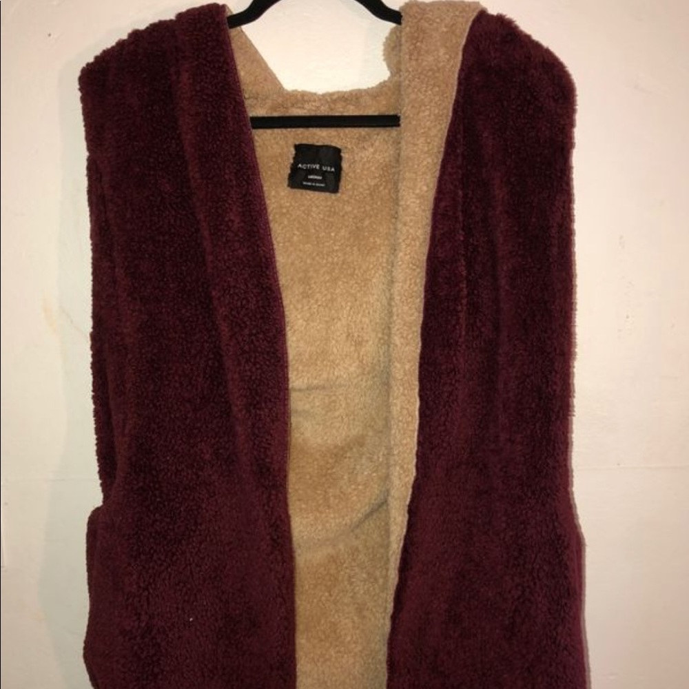 Active USA Cozy Fall Vest